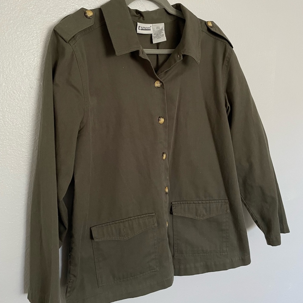 Vintage Capacity Lightweight Cardigan/Jacket